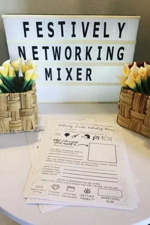 WOMEN, WINE, & WISDOM – OUR FIRST ONE FESTIVELY NETWORKING EVENT!